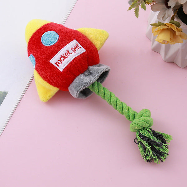 Pet Cotton Rope Toy Dog Resistant Biting And Grinding Teeth Dog Toys