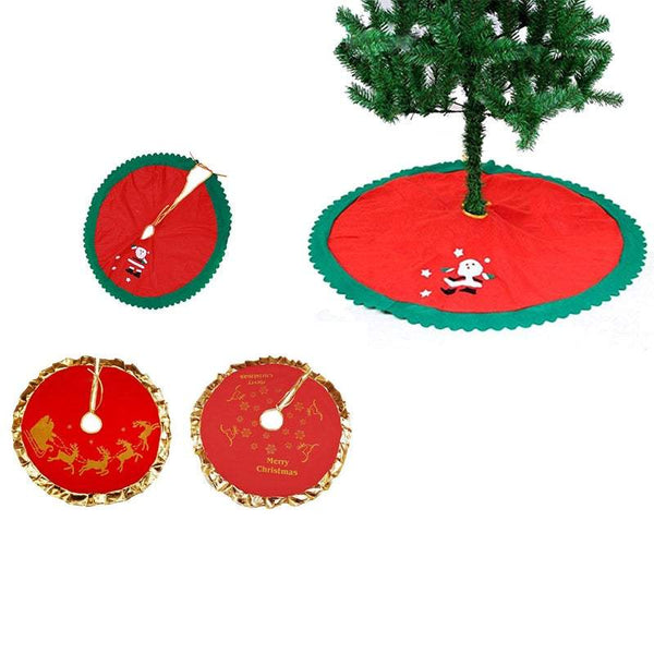 Christmas Tree Decorations 90Cm Skirt Reusable Seasonal Decorations