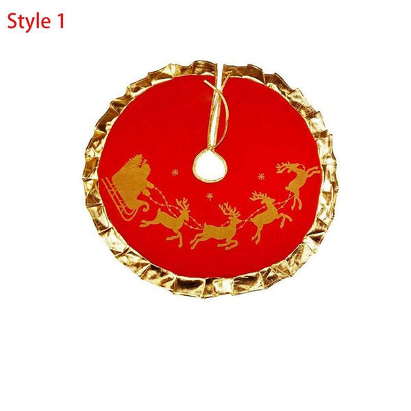 Christmas Tree Decorations 90Cm Skirt Reusable Seasonal Decorations