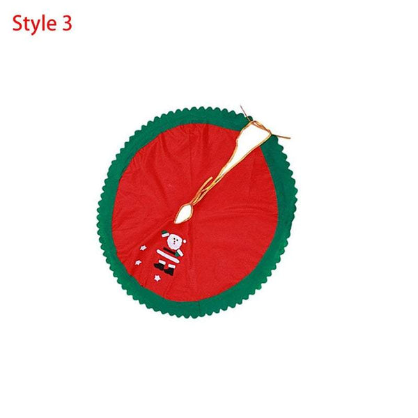 Christmas Tree Decorations 90Cm Skirt Reusable Seasonal Decorations