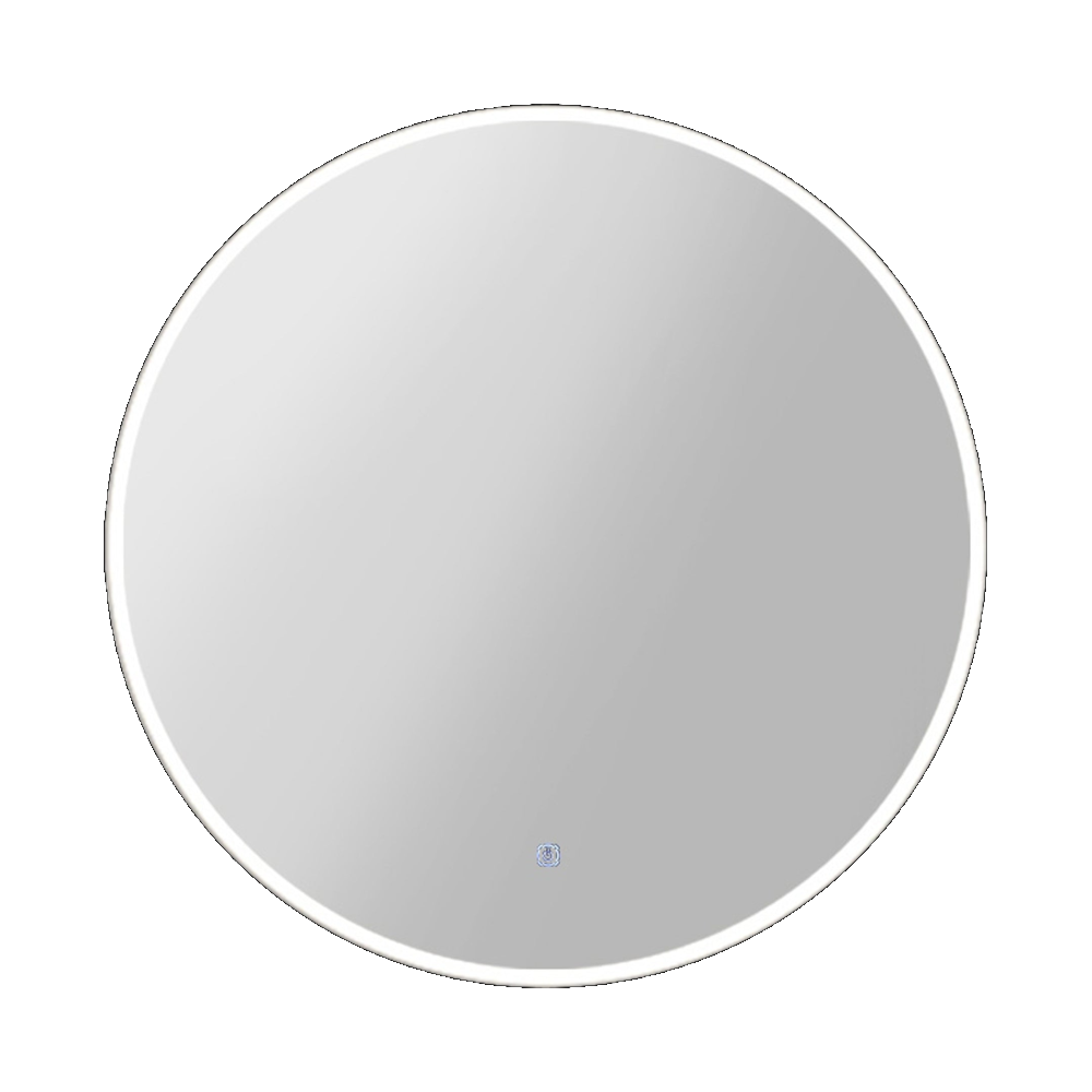 90Cm Led Wall Mirror Bathroom Light Decor Round Mirrors