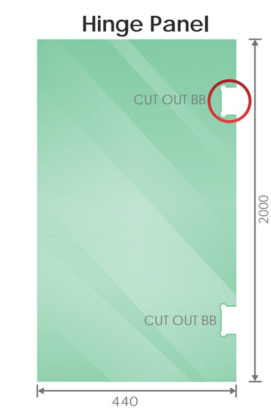 90Cm Frameless Diamond Shower Screen With Gunmetal Brackets And Brass Hinges Square Double Pull Handle Shower Enclosures