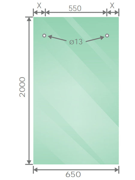 120X90cm Frameless Glass Sliding Corner Shower With Black Rail And Hardware Shower Doors