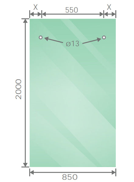 160X90cm Frameless Glass Sliding Corner Shower With Black Rail And Hardware Shower Doors