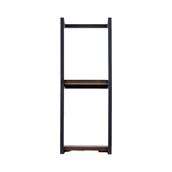 Stylish Bathroom Towel Storage Rack With Wooden Shelves Towel Racks