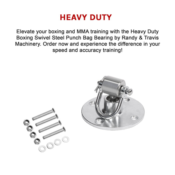 Heavy Duty Boxing Swivel Steel Punch Bag Bearing Mma Speed Punching Bags