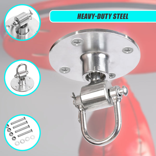 Heavy Duty Boxing Swivel Steel Punch Bag Bearing Mma Speed Punching Bags