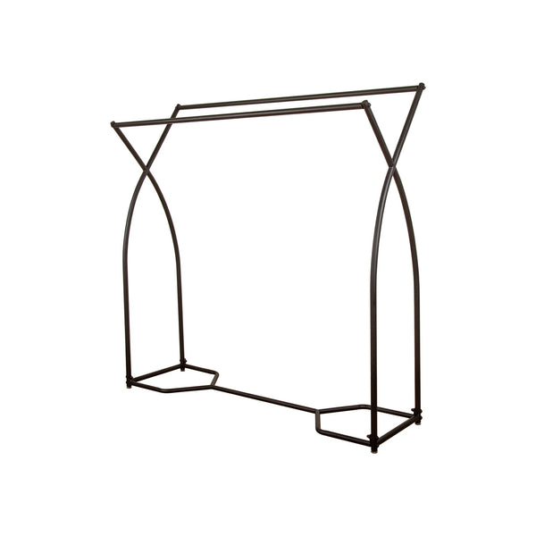 Commercial Clothing Garment Rack Retail Shop In Black Shop Display Racks