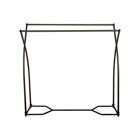 Commercial Clothing Garment Rack Retail Shop In Black Shop Display Racks