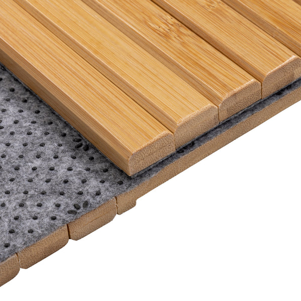 Bamboo Sofa Arm Tray Couch Phone Holder Anti Slip For Snacks Drinks Trays