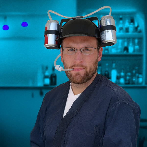 Novelty Drinking Helmet Beer Hat Bucks Hens Soda Holder Party Party Gags & Tricks