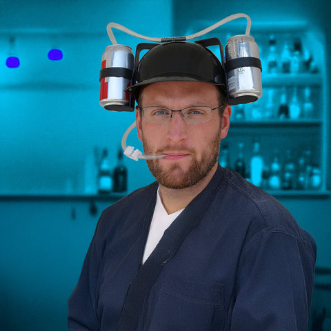 Novelty Drinking Helmet Beer Hat Bucks Hens Soda Holder Party Party Gags & Tricks