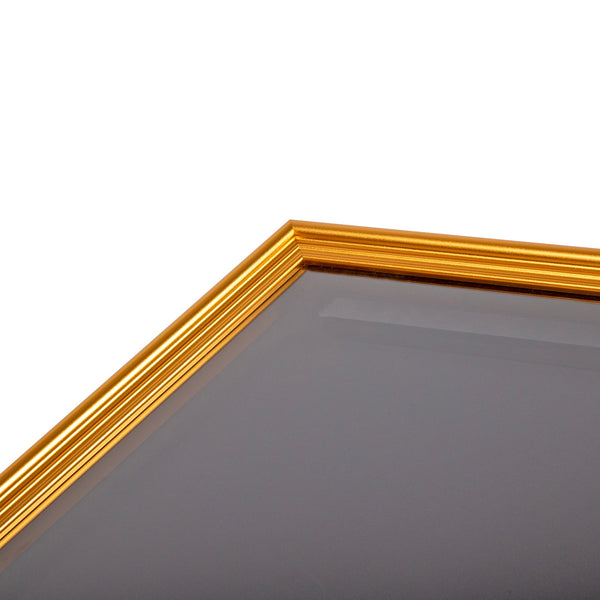 Wall Display Case Lockable Rack 80Cm Football Basketball Jersey Storage Box In Gold Display Stands