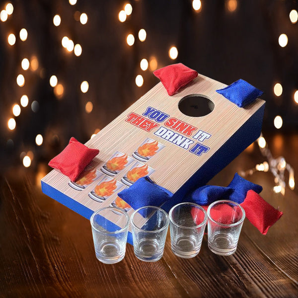 Cornhole Toss Portable Entertainment For Buck Hens Parties Party Games & Activities