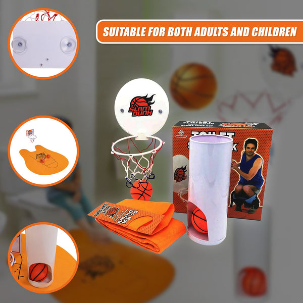 Basketball Game Toilet Bathroom Loo Entertainment Gift Party Games & Activities