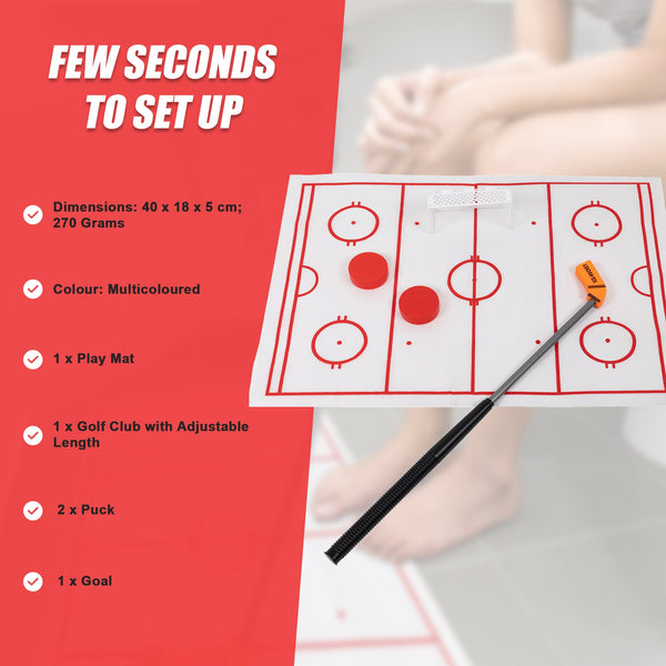 Hockey Game Toilet Bathroom Loo Entertainment Gift Party Games & Activities