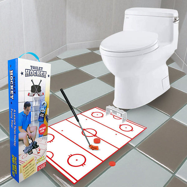 Hockey Game Toilet Bathroom Loo Entertainment Gift Party Games & Activities