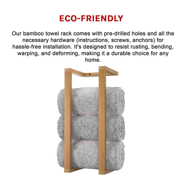 Wall Towel Rack For Rolled Towels Bathroom Storage Towel Racks