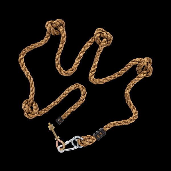 Jungle Gym Rock Kids Wall Mounting Hardware Knotted Rope 25 Handles Playground Climbing Holds