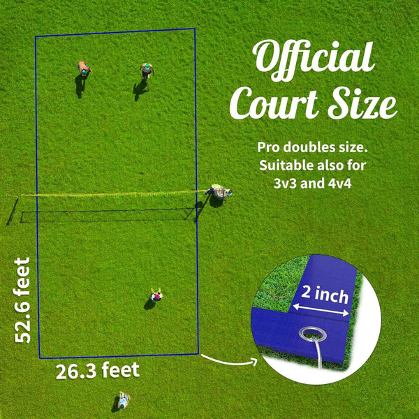 Professional Court Boundary Lines Beach Volleyball Foot Badminton