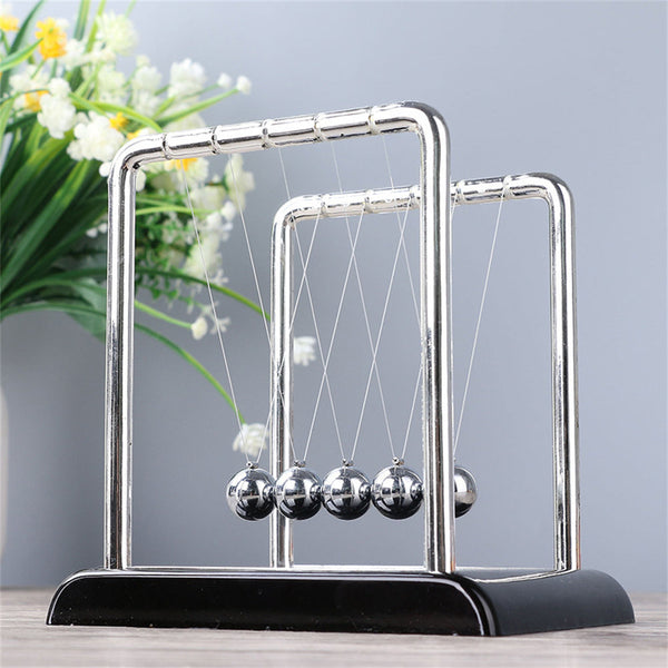 Newton's Cradle Steel Balance Small Pendulum Physics Science Pendulums