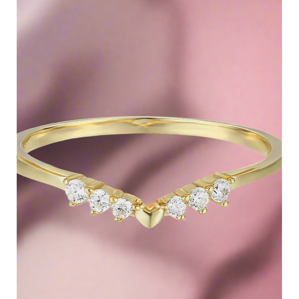 925 Sterling Silver Inland Zircon Ring Rings