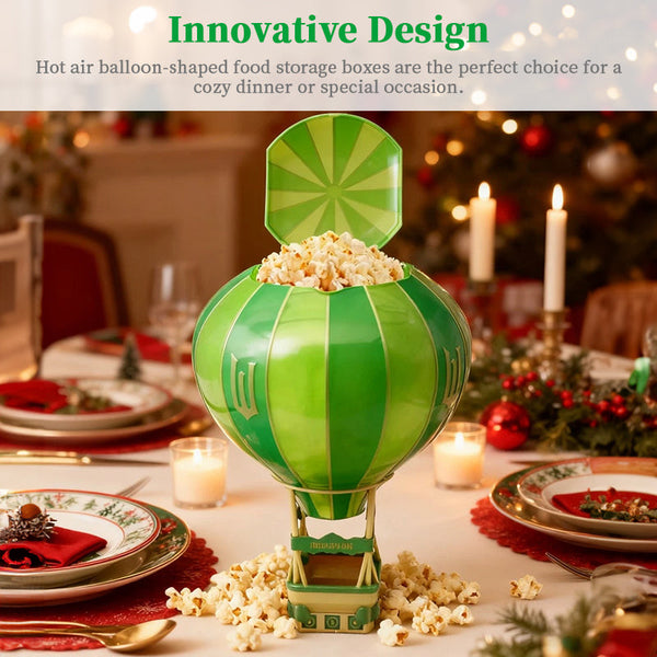 2026 Wicked Hot Air Balloon Popcorn Bucket Personalized Novelty Ornament Fun Home Decor Gift For Christmas Decorative Plates & Bowls