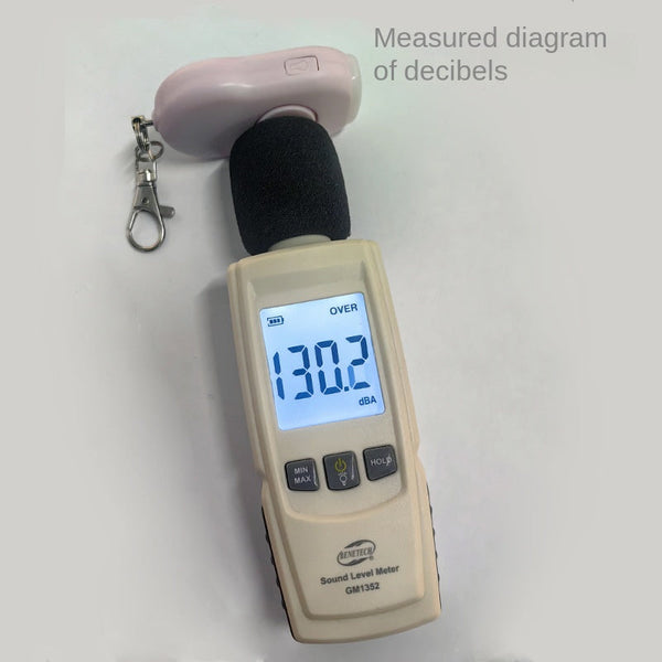 Cross Border New Charging Sos Personal Alarm For Women Self Defense Anti Attack Device With Outdoor Led Light Personal Alarms