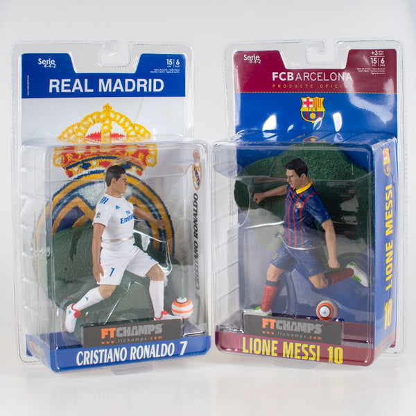 Sports Football Star Cristiano Ronaldo Lionel Messi Barcelona Real Madrid Fan Commemorative Figurine Sculptures & Figurines