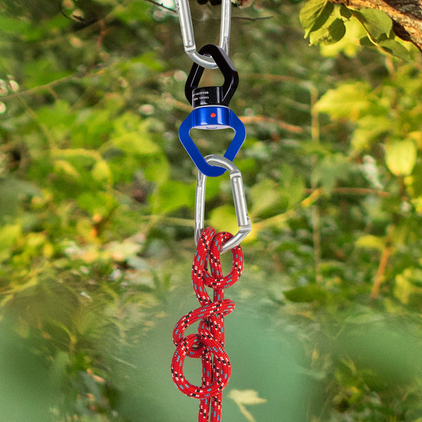 Randy & Travis Machinery 360 Rotating Swing Swivel Hardware Hammock Hanger Hammocks