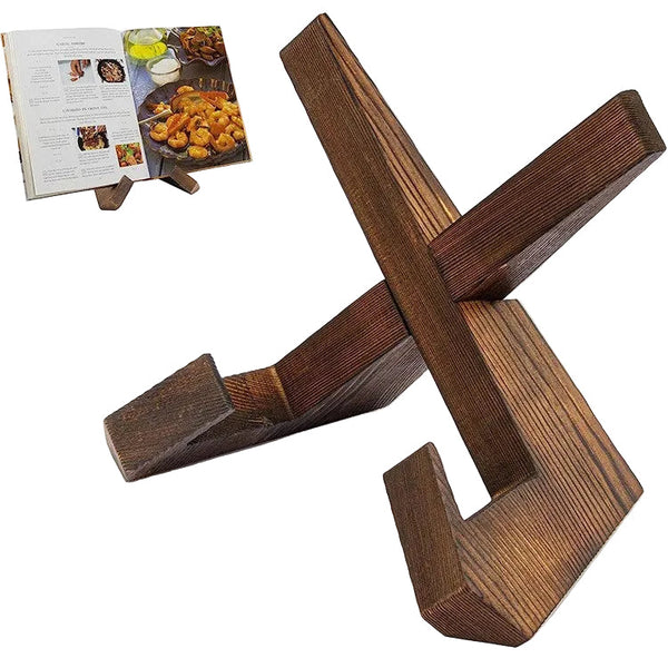 Kitchen Recipe Rack For Home Use Wall Mounted Or Desktop Book Stand Reading And Menu Display Book Stands