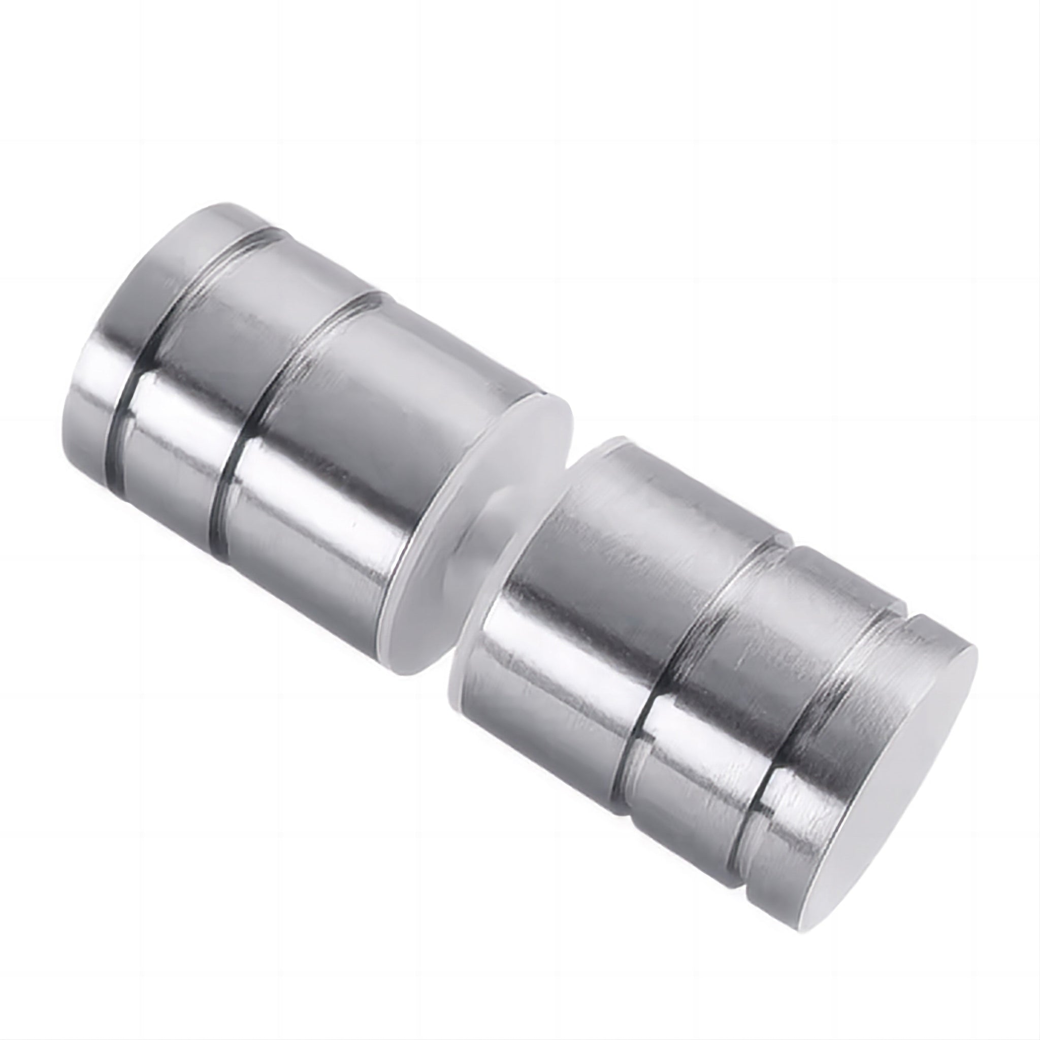 Brass Shower Door Round Knob Handle In Nickel Shower Doors