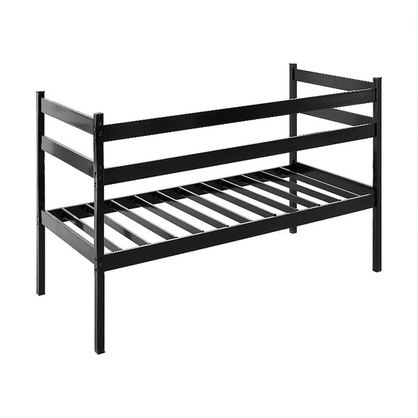 Single Daybed Metal Frame Sofa Premium Black Bed Steel Support Single Bed Frames