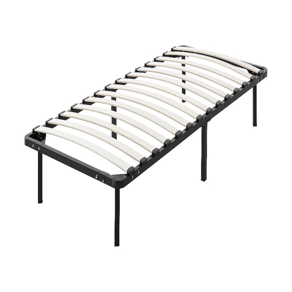 Single Metal Bed Frame Sturdy Steel For Mattress Single Bed Frames