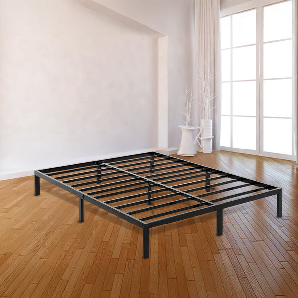 Queen Metal Bed Frame Full Steel Heavy Duty Placeholder