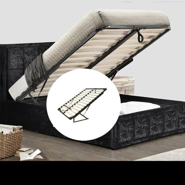 Single Gas Lift Bed Frame & Mechanism Ottoman Sofabed Single Bed Frames