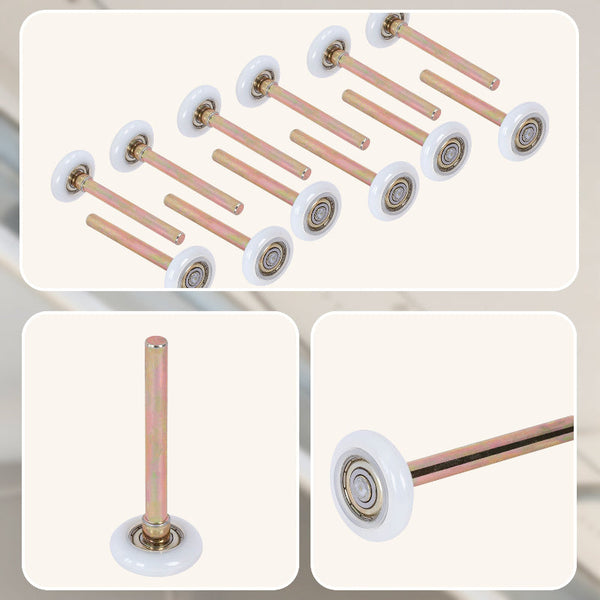 Garage Door Roller / Wheel Heavy Duty 11 Ball Bearing 12 Pack Other Door Hardware