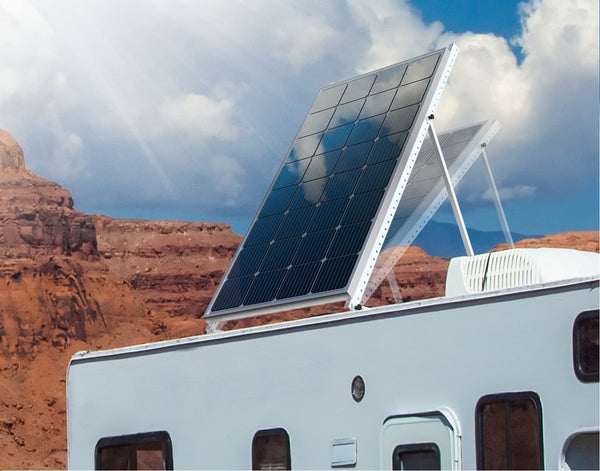 114Cm Solar Panel Rv Tilt Mount Brackets Roof Flat Surface Solar Panels & Kits