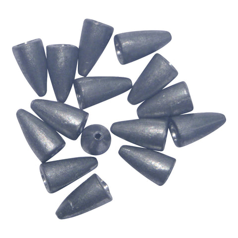 Swimerz 3/16Oz Bullet Sinker Lead 15 Pack Sinkers & Weights