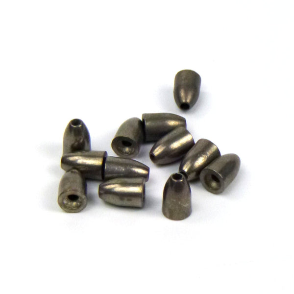 Swimerz 1/16Oz Bullet Sinker Tungsten 12 Pack Sinkers & Weights