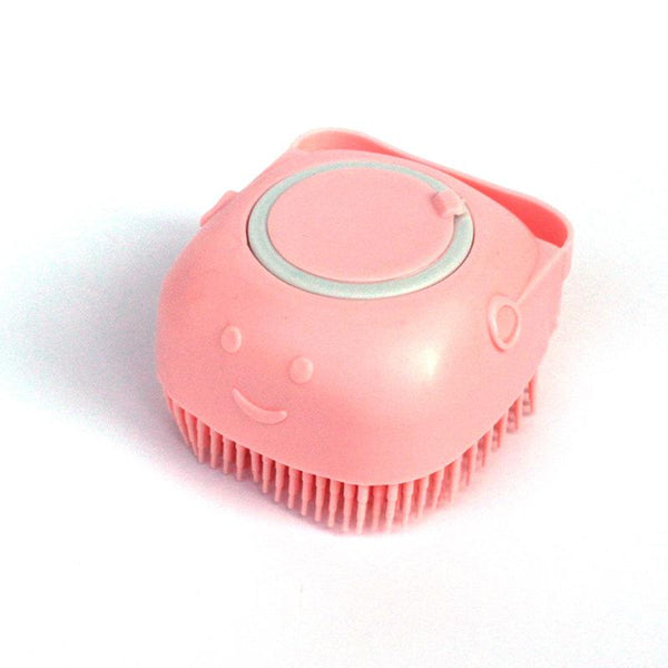Massaging Silicone Bath Brush For Dogs And Cats Puppy Pet Grooming Accessories Dog Grooming