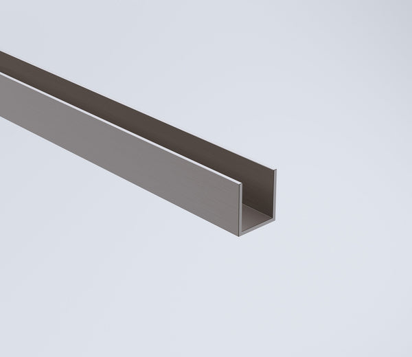 120X110cm Corner Frameless Shower Screen With Gunmetal Channel And Brass Hinges Shower Enclosures
