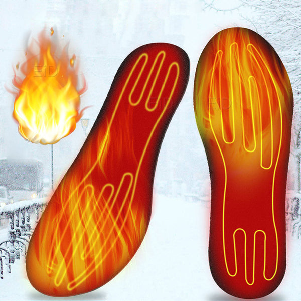 Usb Heated Shoes Can Be Cut Winter Warm Heating Pad Feet For Insoles