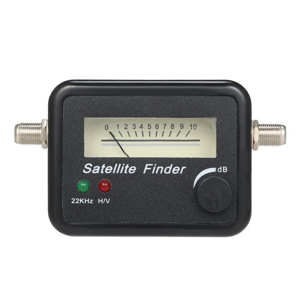 9502 Satellite Signal Finder Digital Tv Receiver With Pointer Black Signal Finders