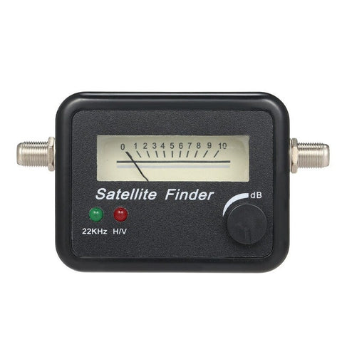9502 Satellite Signal Finder Digital Tv Receiver With Pointer Black Signal Finders
