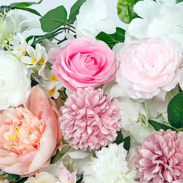 1M Artificial Flower Runner Arrangement Panel Wall Rose Diy Wedding Party D&Eacute;Cor Artificial Plants