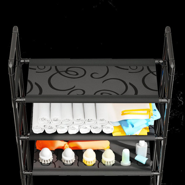 Storage Shelf 3 Tier Rack Portable Laundry Stand Unit Organiser Storage Units