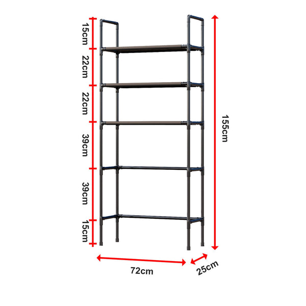 Storage Shelf 3 Tier Rack Portable Laundry Stand Unit Organiser Storage Units