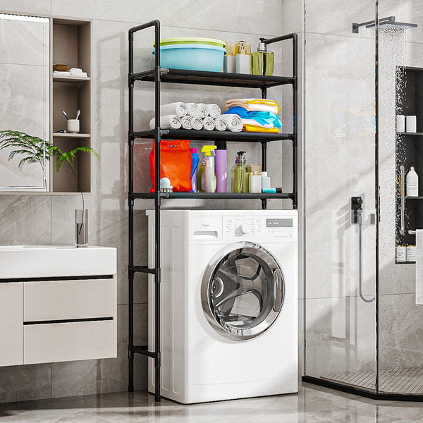 Storage Shelf 3 Tier Rack Portable Laundry Stand Unit Organiser Storage Units