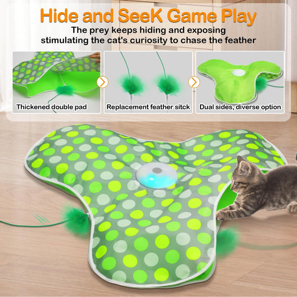 Cat Hide And Seek Toy Cover Self Entertainment Pet Factory Wholesale Cat Toys